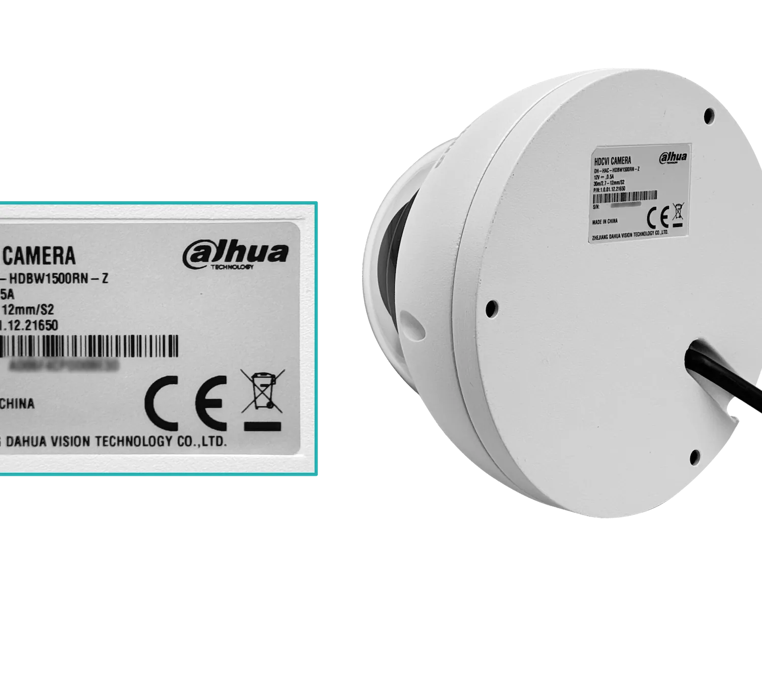 Cámara Domo HDCVI Dahua HAC-HDBW1500R-Z - 5MP, Lente Motorizado, IR 30m 1