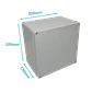 Caja plastica Tibox TJ-AG-2020 200x200x130mm gris IP66 RoHS - Miniatura 1