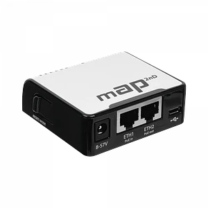 Router MIKROTIK L4 2,4GHz 50mW - Con USB y PoE-in/out, compacto y funcional