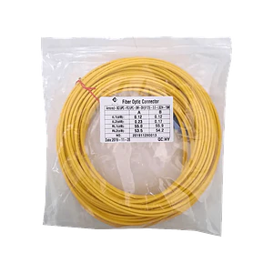 LSZH 15mt SC-FC MonoModo SM Duplex Jumper Cable Fibra 9/125um 3.0mm
