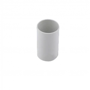 LINKCHIP 20mm Copla PVC para Tubo Blanco