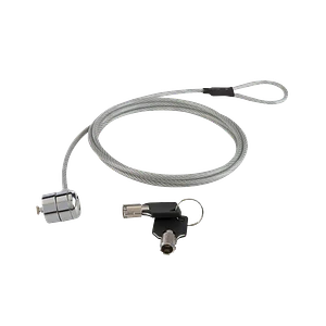 Candado Seguridad Notebook RZL525-12 110cm 2 Llaves Acero