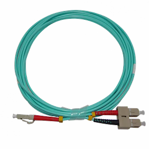 3mt LC-SC OM3 MultiModo MM Duplex Jumper Fibra 50/125um