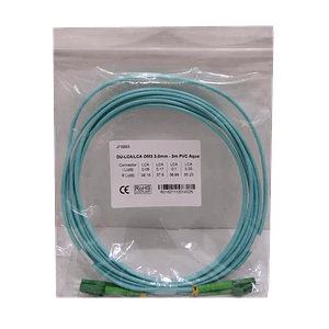 3mt LC/APC-LC/APC OM3 Multimodo MM Duplex Jumper Fibra LSZH