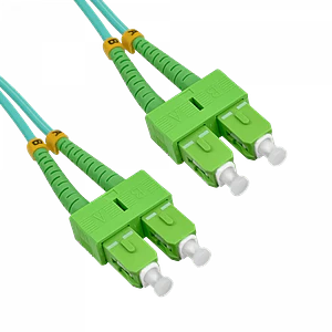 3mt SC/APC-SC/APC OM3 Multimodo MM Duplex Jumper Fibra LSZH