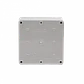 Caja plastica Tibox TJ-AG-1212 125x125x100mm gris IP66 RoHS - Miniatura 1