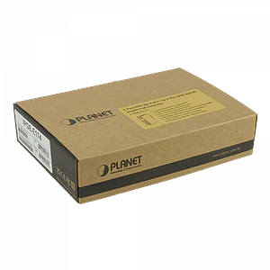 PLANET Switch 5-1000 in-60W 4-PoE-af/at Extender Riel-DIN Industrial