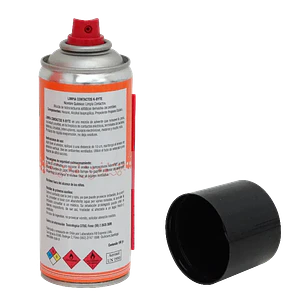 Spray Limpiador de Contactor 180gr Solvente Aceite Grasa