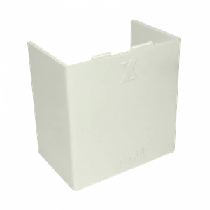 Unión Canal LINKCHIP 60x40mm CCA-6040-U, Blanca, para Canaleta QN6W