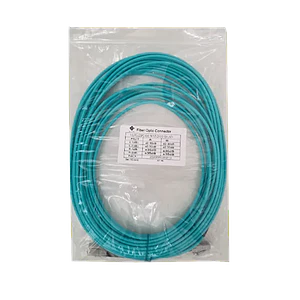 10mt LC-LC OM3 MultiModo MM Duplex Jumper Fibra 3.0mm 50/125um LSZH