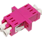 LC-LC Fucsia MM DX-Duplex Copla p/Fibra Adaptador p/Cabecera-CL/Caja - Miniatura 1