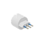 Adaptador Ubiquiti ADAPTASCHUKO Euro Plug directo enchufe europeo compacto - Miniatura 1