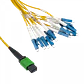6mt 12-LC/1,5mt 1-MPO/4,5mt MonoModo SM Jumper Cable Fibra 9/125um - Miniatura 1