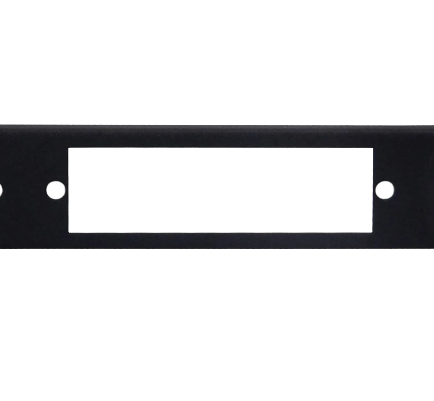 Panel de Fibra Óptica 1U con 3 Modulos 130mm para 12 Adaptadores - 1U-3P 1