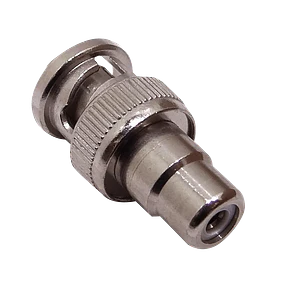 Copla BNC-Macho RCA-Hembra Convertidor Coaxial