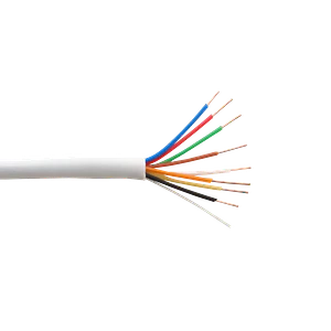 Cable Telefónico 8C, 24AWG, 4 Pares, Redondo, Aleación CCA, 100m, 8x0.5mm