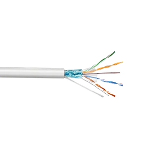 Cable F/UTP LINKCHIP Blanco Exterior AWG25/0.45mm CCA 305mt Aleación