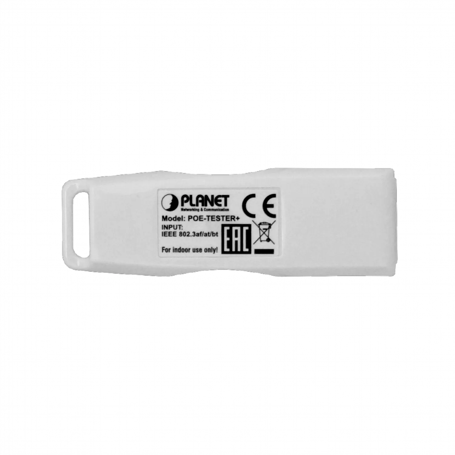 PLANET Probador Tester PoE++ af/at Indicador MID-SPAN END-SPAN 1-RJ45 1