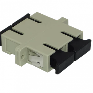 SC-SC Beige MM DX-Duplex Copla p/Fibra Adaptador p/Cabecera-CL/Caja