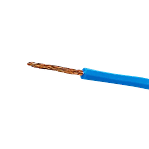 Cable Conductor Azul 1x26AWG Cobre 0,13mm² Aislado PVC 100m