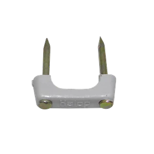 KALOP 20-UN Nº16 Gris 4x13mm 2-Clavos-15x2mm Zincados Sujeta-Cable