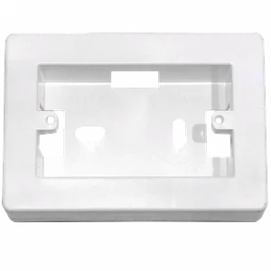 KALOP HiloPlastic 34mm-Alt 130x91mm Caja Chuqui Pared Faceplate70x114