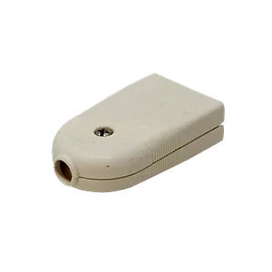 KALOP Hembra 2P+T Blanco 10A Enchufe Volante con-Tierra KL44422