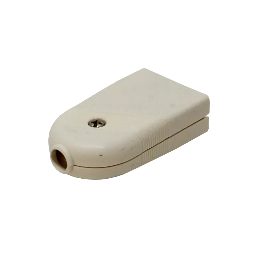 KALOP Hembra 2P+T Blanco 10A Enchufe Volante con-Tierra KL44422 1