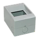 KALOP s/Tapa 54mm-Ancho 46mm-Alto Caja Plastica p/Automaticos Riel Din - Miniatura 1