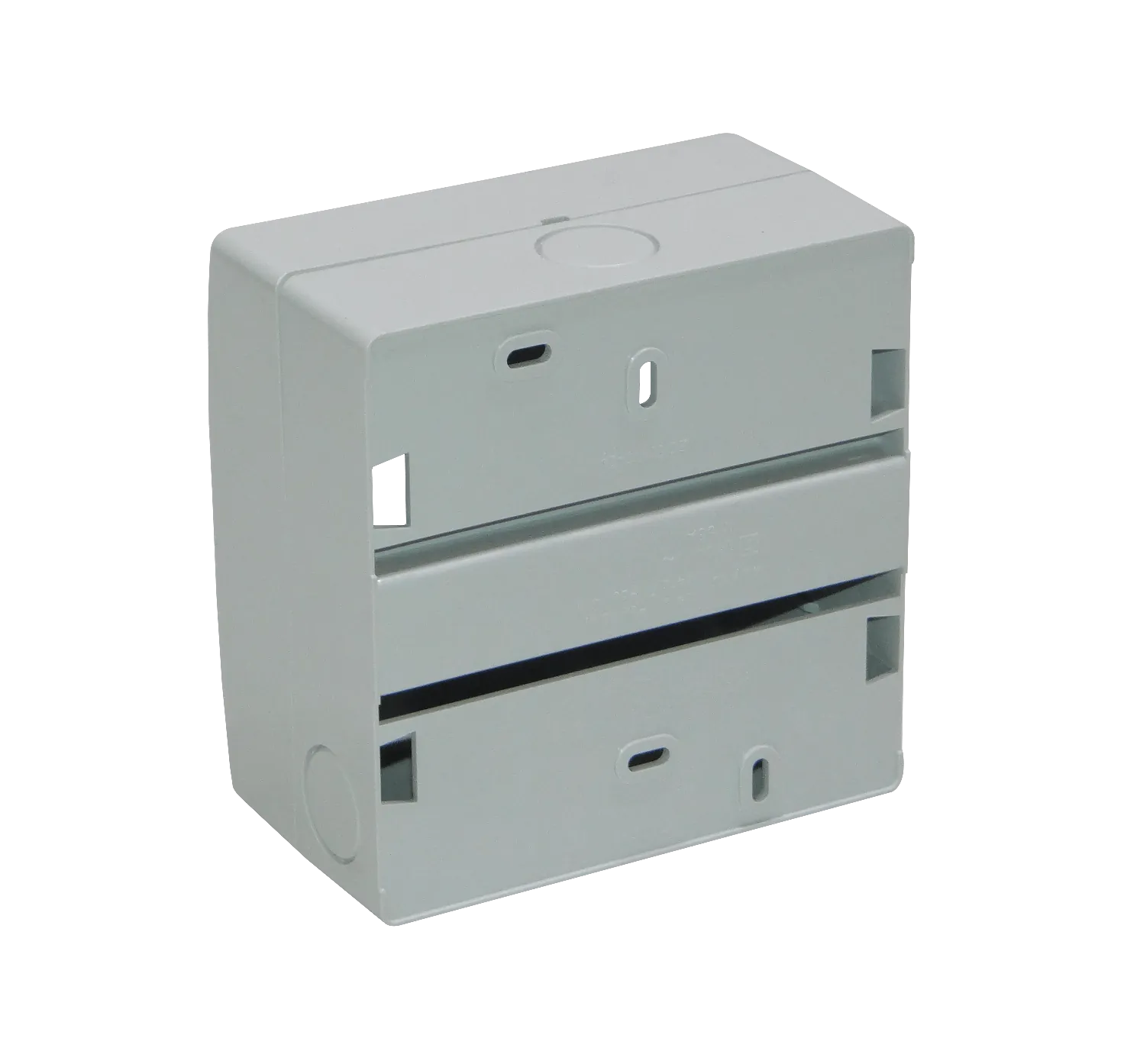 KALOP c/Tapa 90/110mm-Ancho 46mm-Alt Caja Plastica Riel Din KL02476T 1