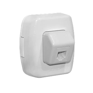KALOP Roseta RJ11/RJ14 6P4C Telefono Sobrepuesta Tekna Blanca KS39656