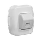 KALOP Roseta RJ11/RJ14 6P4C Telefono Sobrepuesta Tekna Blanca KS39656 - Miniatura 1