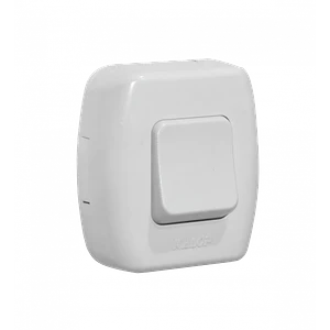 KALOP 9/24 Boton Switch Sobrepuesto Blanco Tekna KS39658