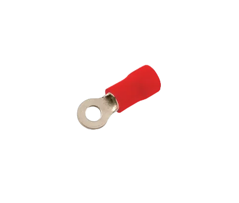 Ojo-3,2mm 0,5-1,5mm2-Cable 100-unids. Conector Rojo Aislado PVC 1