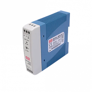 MEANWELL 12VDC 20W 1,67A Ajustable Ancho-24mm Riel-DIN Fuente-Poder