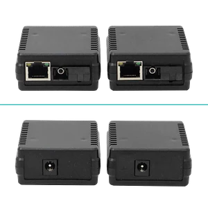 Kit de Conversores de Medios WDM para Fibra Monomodo SC 1310/1550nm 20km 100Mbps - EM-0101-TE