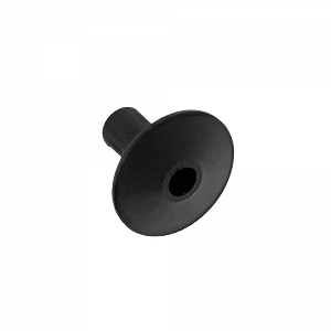 Negro Plastico Diameto int7,6/10mm para pasar Cable por muro-26mm
