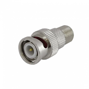 Copla F-Hembra a BNC-Macho Convertidor Coaxial F-BNC