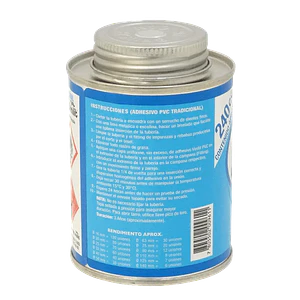 VINILIT 240cc Tarro Adhesivo PVC 120x16mm 70x25mm incluye-aplicador