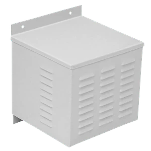 Gabinete Metálico para Sirena 15W con Ranuras y Tamper – GAB15W