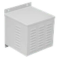 Gabinete Metálico para Sirena 15W con Ranuras y Tamper – GAB15W - Miniatura 1