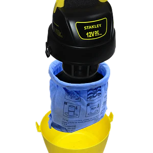 Aspiradora Portatil STANLEY 12V  Seco Mojado 3,8Lt Cable-5mt-EnchAuto