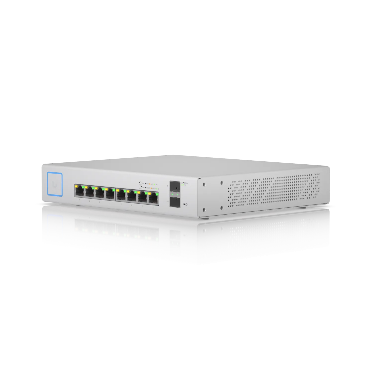 Switch UniFi US-8-150W - 8 Puertos PoE con SFP y 130W PoE+ Total 1