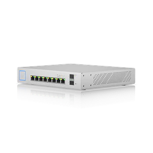 Switch UniFi US-8-150W - 8 Puertos PoE con SFP y 130W PoE+ Total