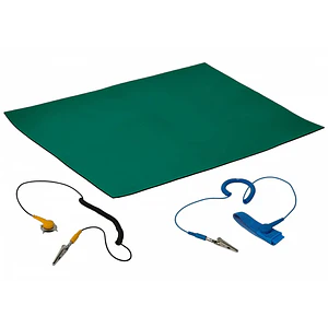Alfombra Antiestatica 30x40cm cable-100cm-Pinza 8BM-401A