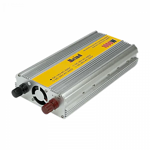 Inversor 1000W, Entrada 12V DC, Salida 220V/50Hz, Multinorma con Ventilador, Máx. 2kW