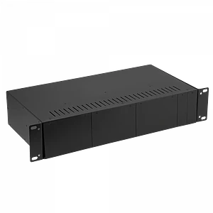 Chasis para Montaje en Rack 14-Bahias Media Converters MCxxx Dual-Fte