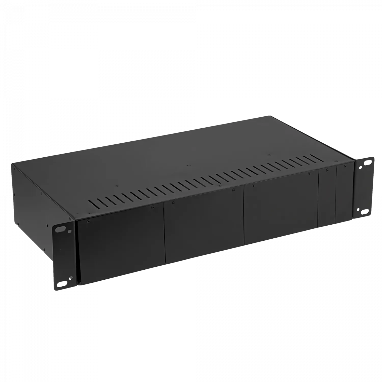 Chasis para Montaje en Rack 14-Bahias Media Converters MCxxx Dual-Fte 1