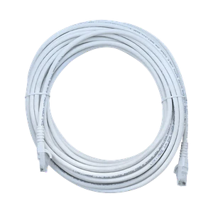 Cable Patch LINKMADE Cat6 Blanco LSZH UTP 10 metros Inyectado Multifilar para Instalaciones Amplias