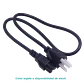 Americano-Macho Trebol-Hembra Cable Poder 60cm USA EEUU - Miniatura 1